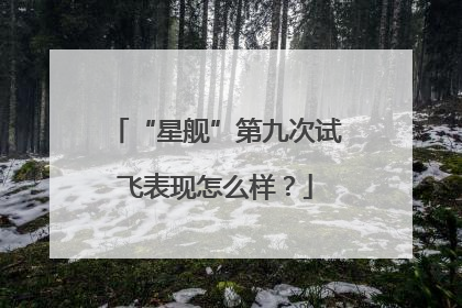 “星舰”第九次试飞表现怎么样？