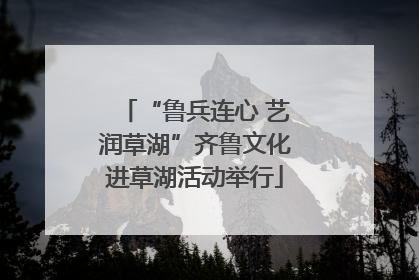 “鲁兵连心 艺润草湖”齐鲁文化进草湖活动举行