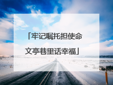 牢记嘱托担使命 文亭巷里话幸福