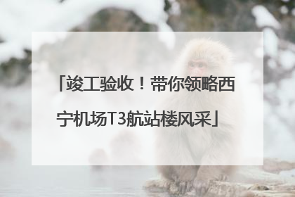 竣工验收！带你领略西宁机场T3航站楼风采
