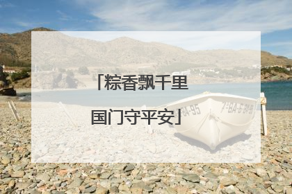 粽香飘千里 国门守平安