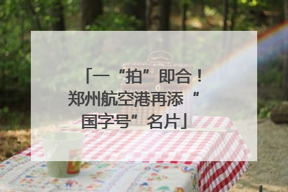 一“拍”即合！郑州航空港再添“国字号”名片