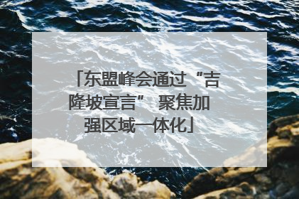 东盟峰会通过“吉隆坡宣言” 聚焦加强区域一体化