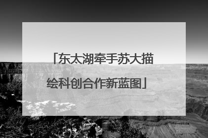 东太湖牵手苏大描绘科创合作新蓝图