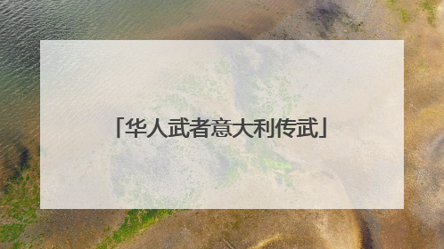 华人武者意大利传武