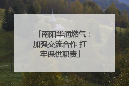 南阳华润燃气：加强交流合作 扛牢保供职责