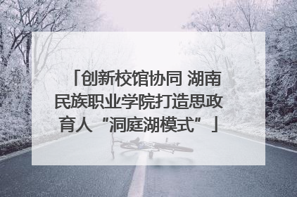 创新校馆协同 湖南民族职业学院打造思政育人“洞庭湖模式”