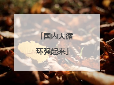 国内大循环强起来