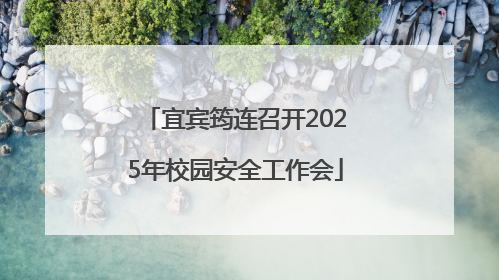 宜宾筠连召开2025年校园安全工作会