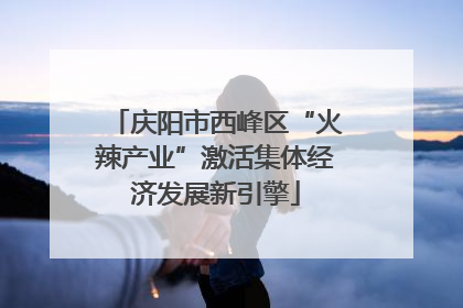 庆阳市西峰区“火辣产业”激活集体经济发展新引擎
