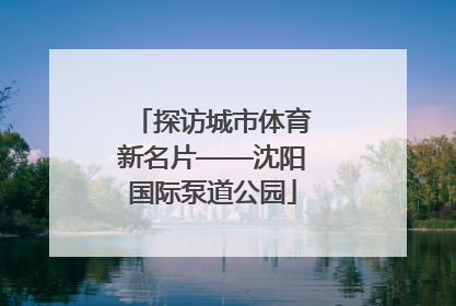 探访城市体育新名片——沈阳国际泵道公园
