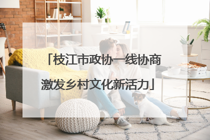 枝江市政协一线协商激发乡村文化新活力