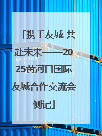 携手友城 共赴未来——2025黄河口国际友城合作交流会侧记