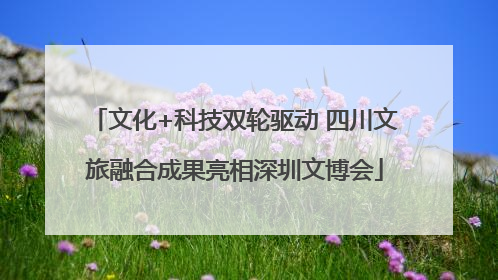 文化+科技双轮驱动 四川文旅融合成果亮相深圳文博会