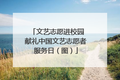 文艺志愿进校园 献礼中国文艺志愿者服务日（图）
