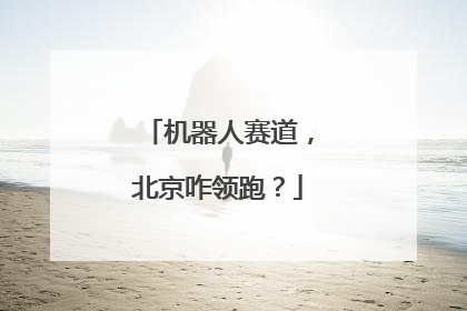 机器人赛道，北京咋领跑？