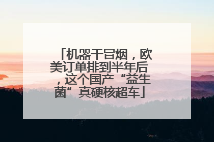 机器干冒烟，欧美订单排到半年后，这个国产“益生菌”真硬核超车