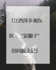 江西萍乡湘东区：“泥腿子”田间掘金记