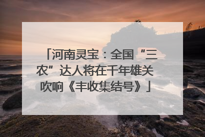 河南灵宝：全国“三农”达人将在千年雄关吹响《丰收集结号》
