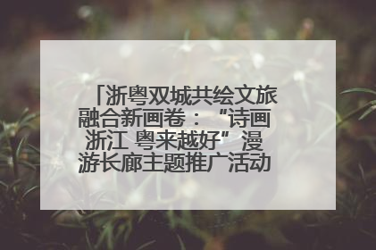 浙粤双城共绘文旅融合新画卷：“诗画浙江 粤来越好”漫游长廊主题推广活动在广州花城汇启幕