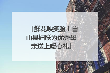 鲜花映笑脸！鲁山县妇联为优秀母亲送上暖心礼