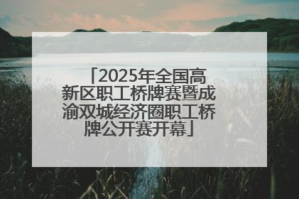 2025年全国高新区职工桥牌赛暨成渝双城经济圈职工桥牌公开赛开幕
