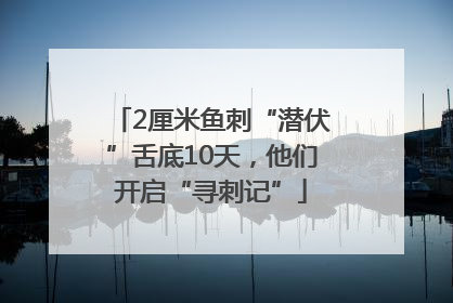 2厘米鱼刺“潜伏”舌底10天，他们开启“寻刺记”