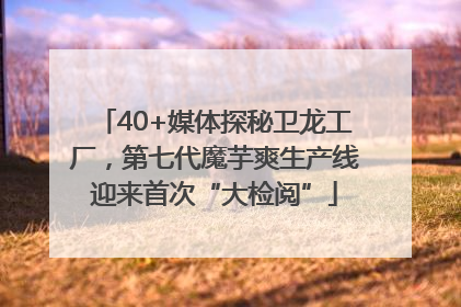 40+媒体探秘卫龙工厂，第七代魔芋爽生产线迎来首次“大检阅”
