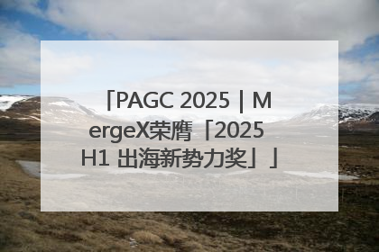 PAGC 2025｜MergeX荣膺「2025 H1 出海新势力奖」